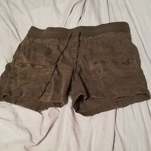 Womens Green Shorts